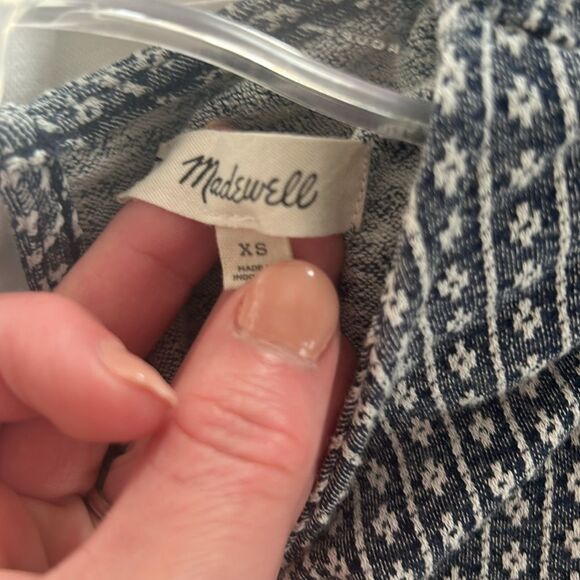 Madewell Puff-Sleeve Top Size XS - Picture 3 of 3